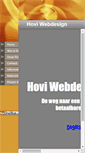 Mobile Screenshot of hoviwebdesign.nl