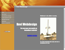 Tablet Screenshot of hoviwebdesign.nl